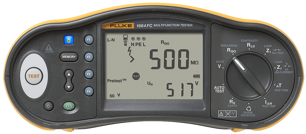 Тестер электроустановок Fluke 1664 FC