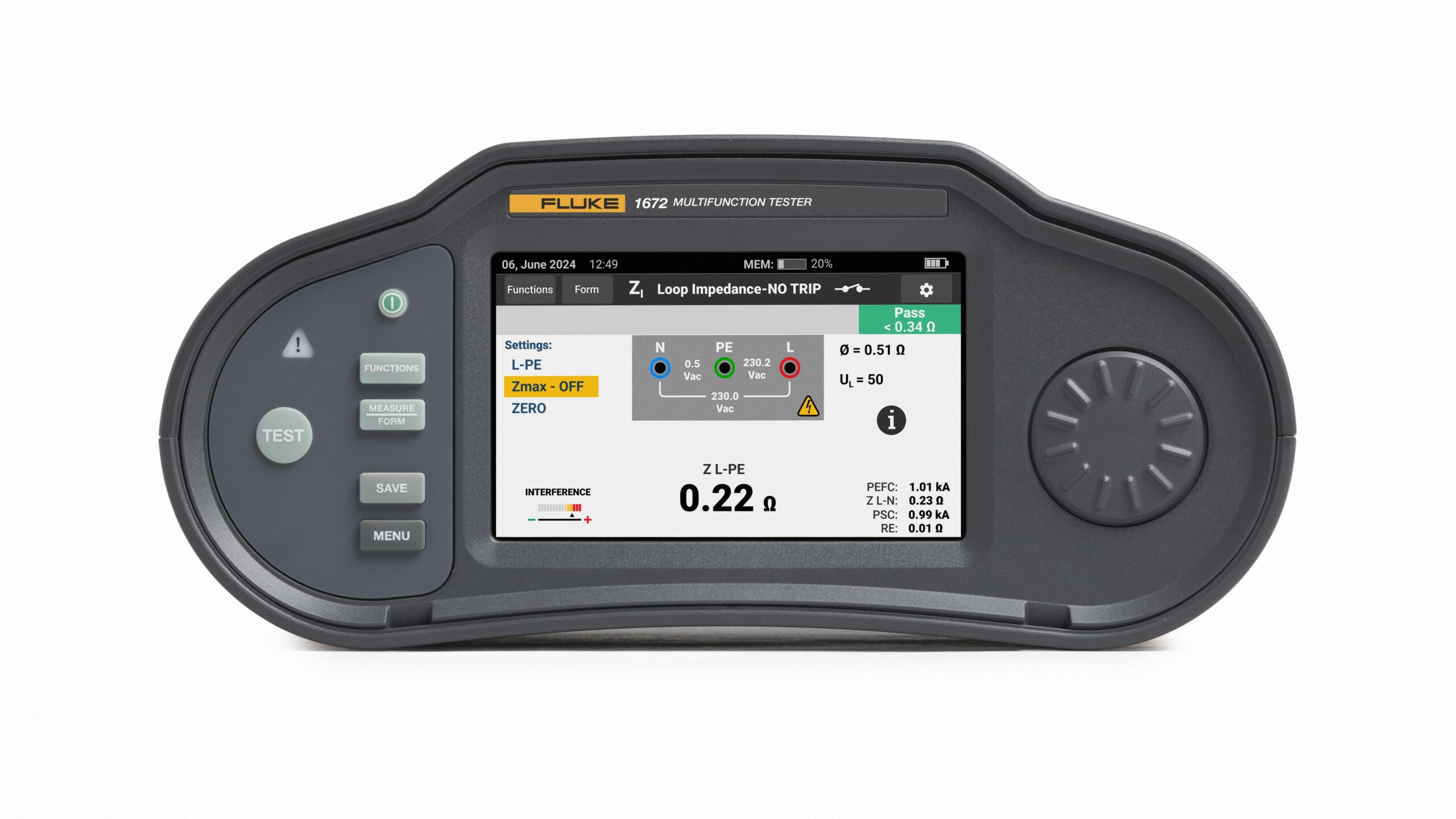 Тестер FLUKE 1672 SCH