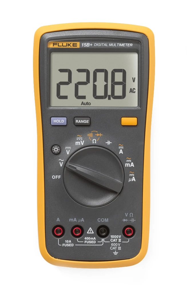 Мультиметр с поверкой Fluke 15B+