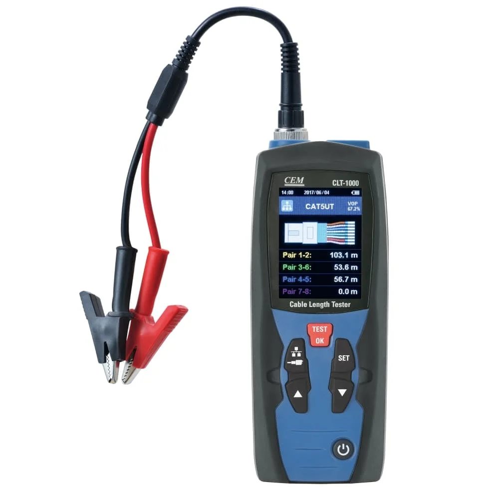 CEM CLT-1000 Измеритель длины кабеля