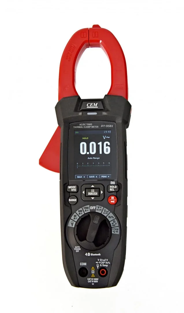 CEM DT-9581 Токоизмерительные клещи AC/DC TRMS с тепловизором модели DT-9581