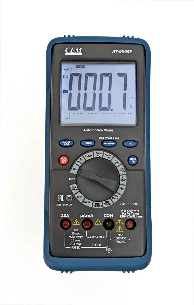 CEM AT-9995E Автомобильный мультиметр-тестер