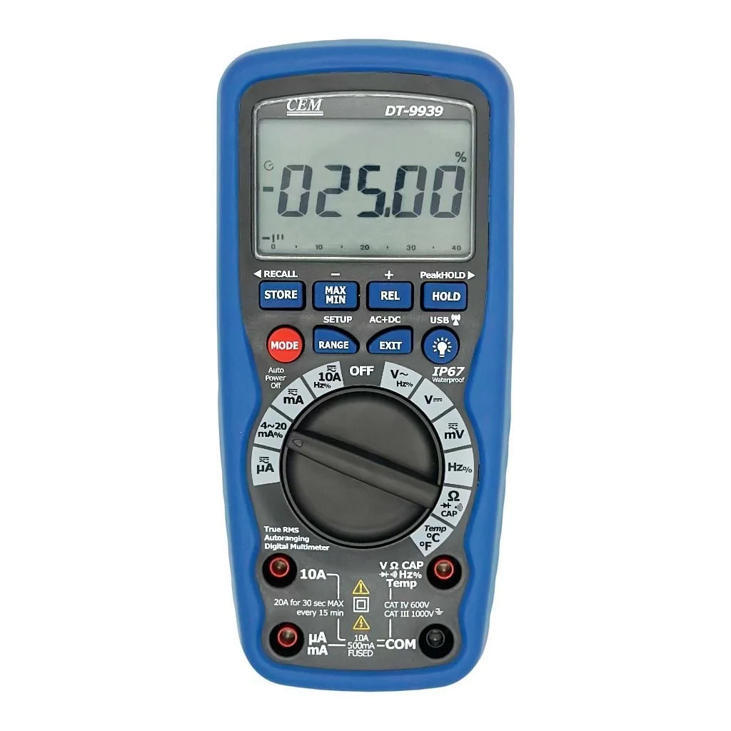 CEM DT-9939 Мультиметр цифровой профессиональный