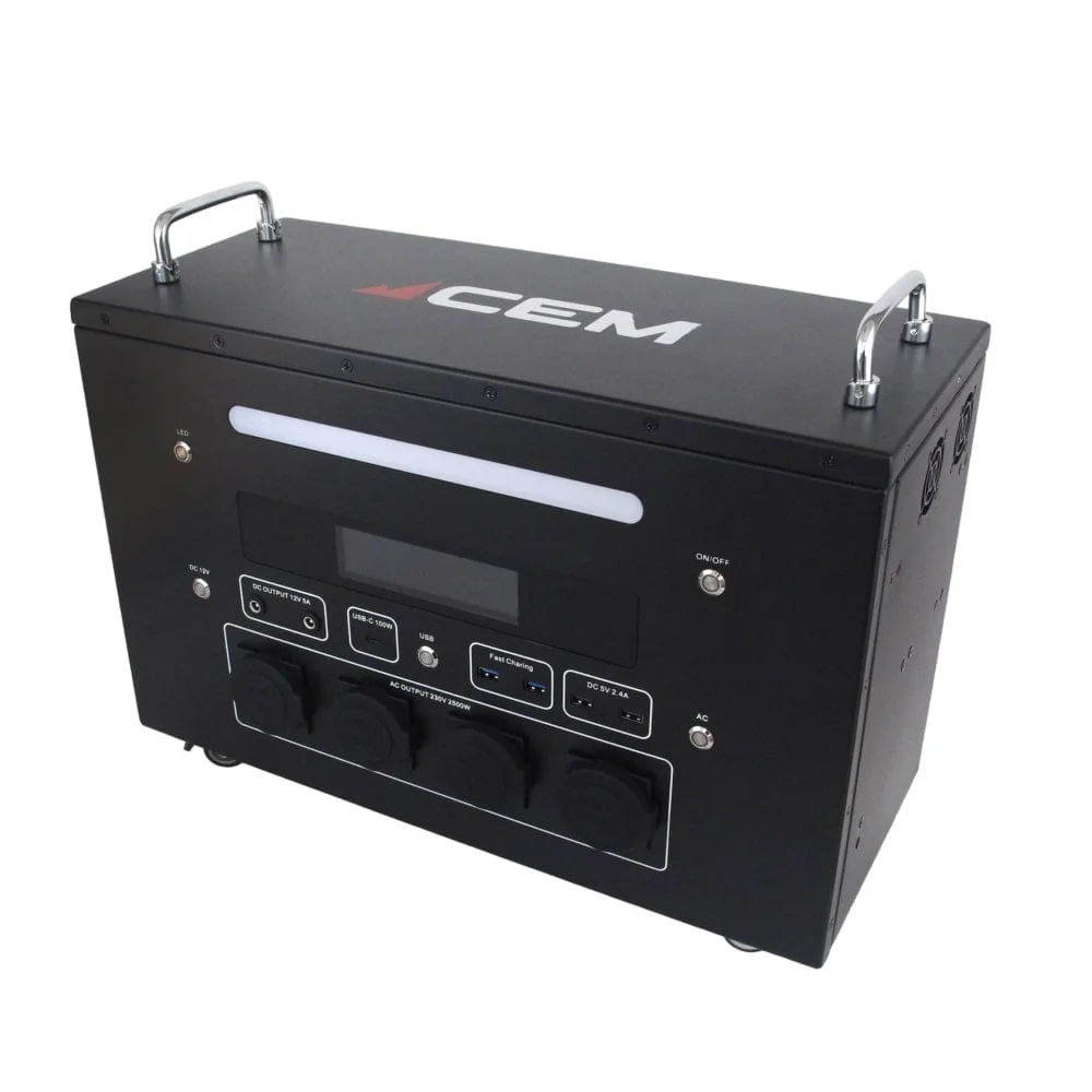 CEM Портативная зарядная станция PW-2500S