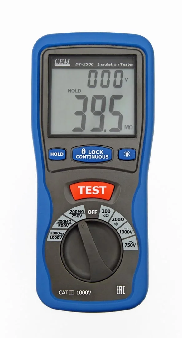 CEM DT-5500 Цифровой мегаомметр