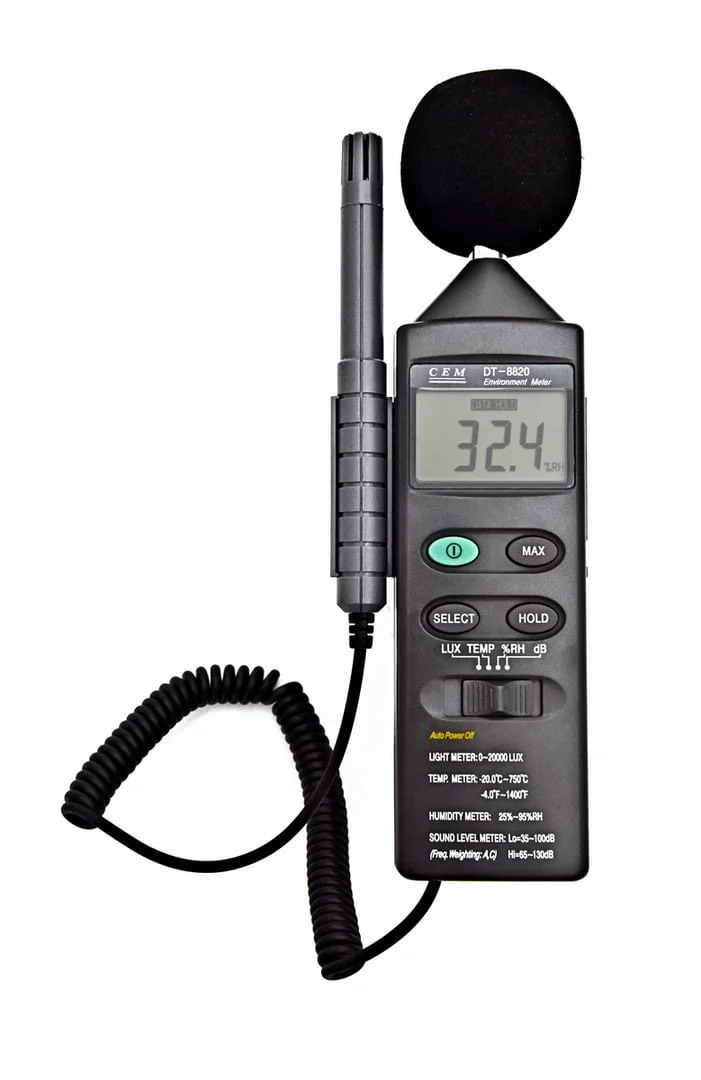 CEM DT-8820 Прибор экологического контроля 4 в 1