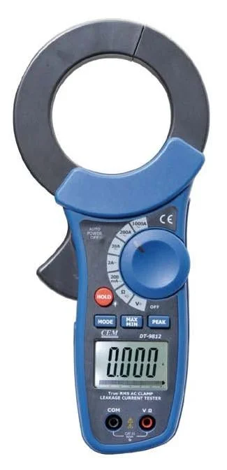CEM DT-9812 Токовые клещи измерение тока утечки