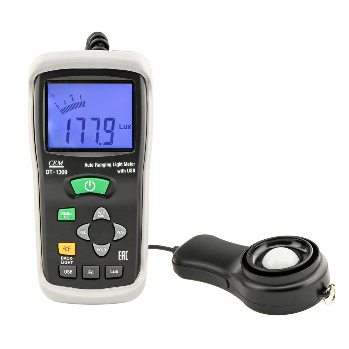 CEM DT-1309 Люксметр