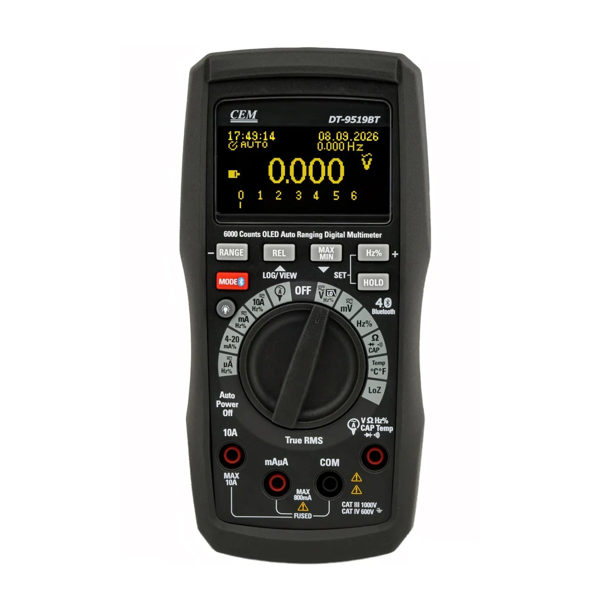 CEM DT-9519BT Мультиметр цифровой с функцией True RMS