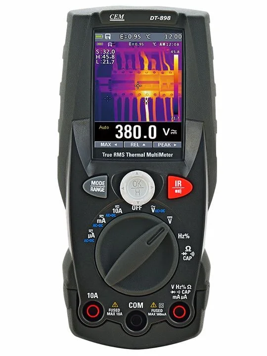 CEM DT-898 Мультиметр TRMS с встроенным тепловизором