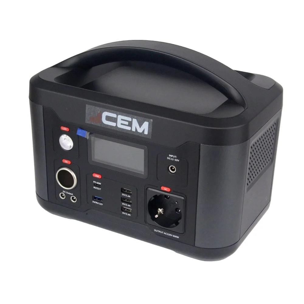 CEM Портативная зарядная станция PW-620