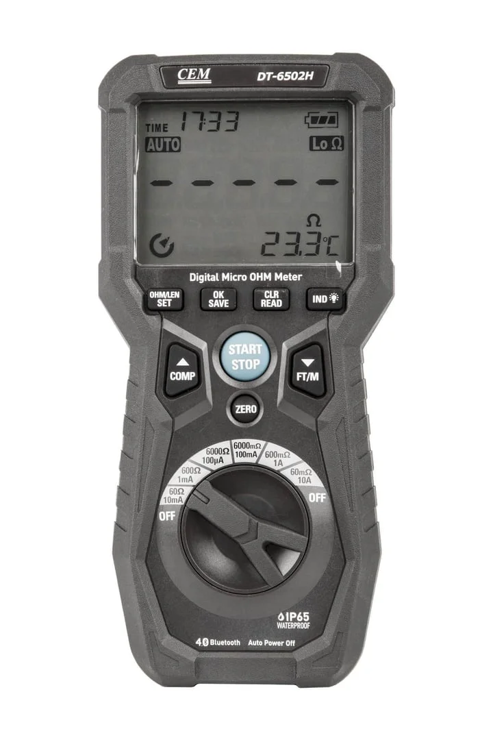 CEM DT-6502H Цифровой микроомметр