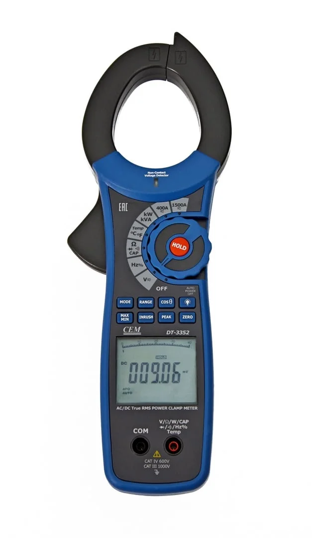 CEM DT-3352 Клещи электроизмерительные, ваттметр
