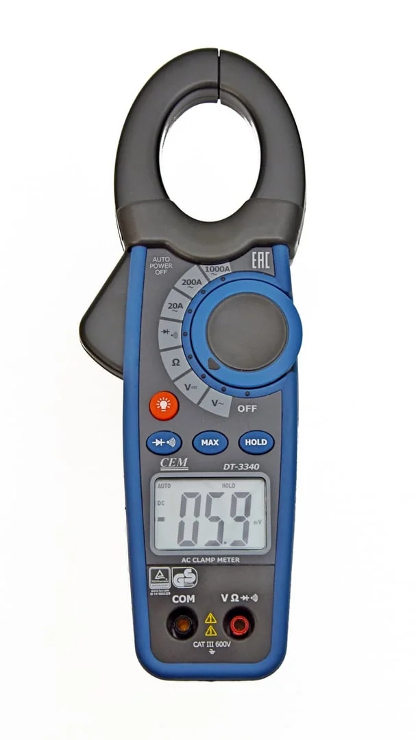 CEM DT-3340 Клещи электроизмерительные