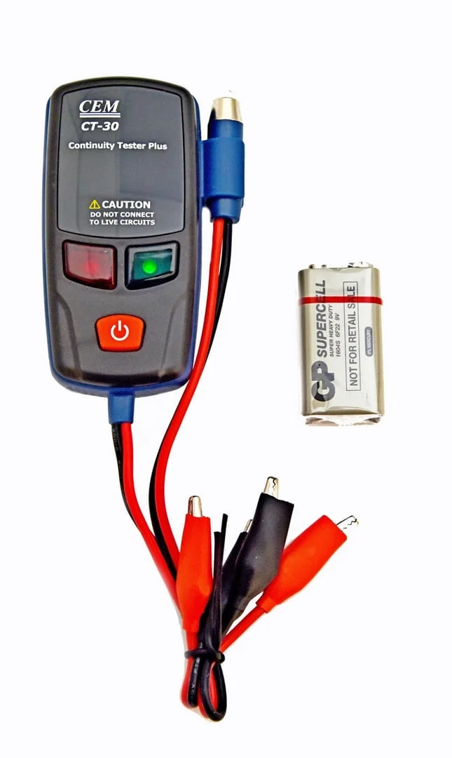 CEM CT-30 тестер для проверки обрыва кабеля