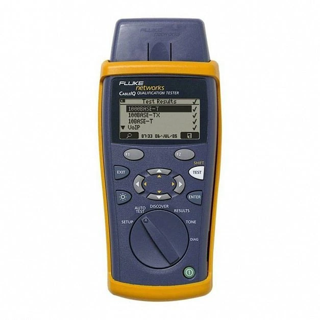 Тестер кабельный квалификационный Fluke Networks CableIQ100